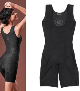 Full Body Shaper Slimming Bodysuit Waist Trainer Adjustable Size Seamless Shapewear