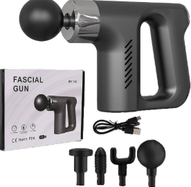 Blueidea Fascial Gun Hand Held Massage Gun Percussion Vibration Mini Muscle Massage Gun