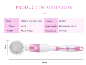 4 in 1 Electric Massage Bath Body Brush