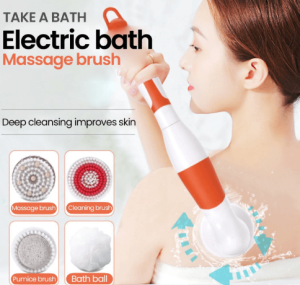 4 in 1 Electric Massage Bath Body Brush