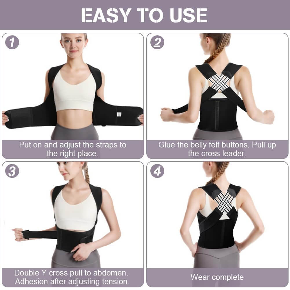 Adjustable Posture Corrector Belt For Women and Men 