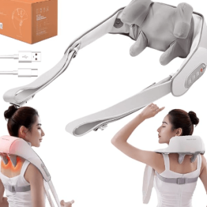 Kneading Neck Shoulder Body Massager with Heat