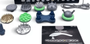 Luxurious Body Massager 11 Pcs Massage Head Attachments