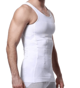 Men's Slim 'N Lift Body Shaper - High-Quality, Comfortable Compression, Seamless Design, Available in Black & White