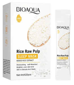 Bioaqua Rice Raw Pulp Sleep Mask