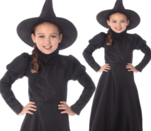Black Witch Costume for Kids
