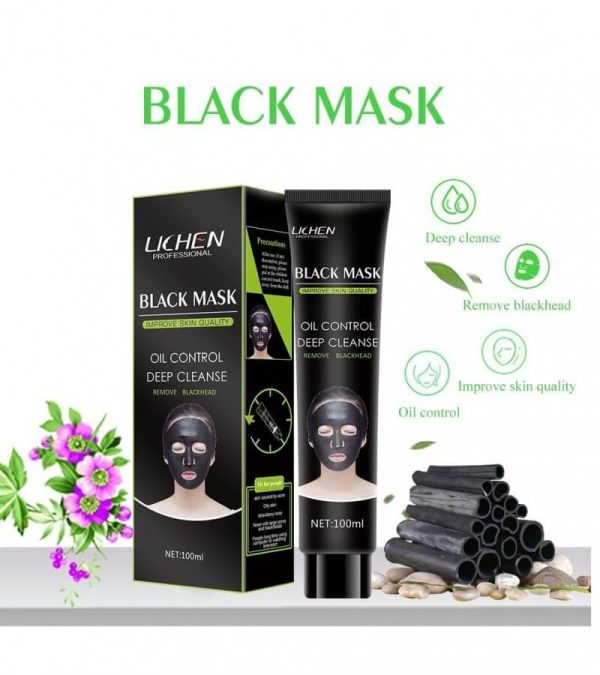 LICHEN BLACK MASK