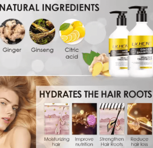 LICHEN GINGER SHAMPOO & CONDITIONER 500ml