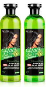 LICHEN COLOR GEL BLACK AND BROWN 500ML