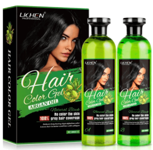 LICHEN COLOR GEL BLACK AND BROWN 500ML