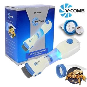 V–Comb Electronic Head Anti Lice & Nit Eggs Removal Machine