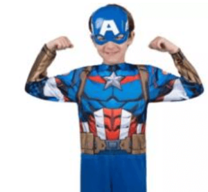 Captain America Costume for Kids