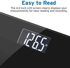 Digital Bathroom Scale with BMI Calculator