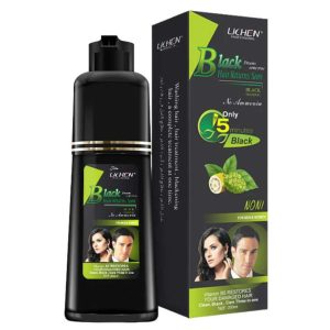 LICHEN Hair Color Pump Black and Brown