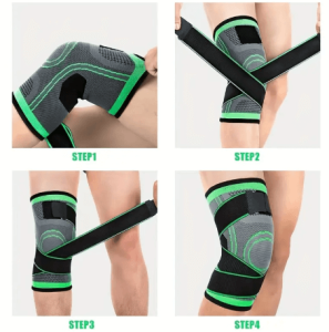 compression strap sleeve sports protector brace for knees