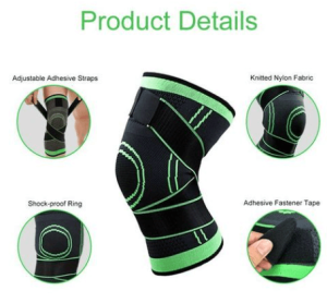 compression strap sleeve sports protector brace for knees