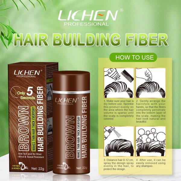 LICHEN Hair Fiber Brown 22ML