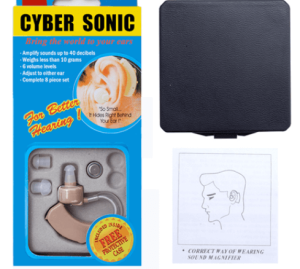Cyber Sonic Sound Amplifier Hearing Aid