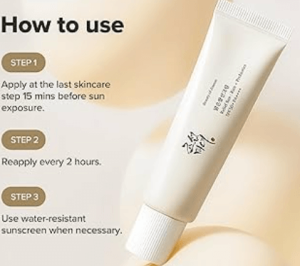 Beauty of Joseon - Rice + Probiotics Relief SunScreen SPF50+ 10  ml Mini