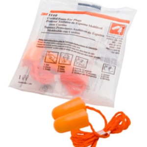 3M 1110 Corded Foam Ear Plugs