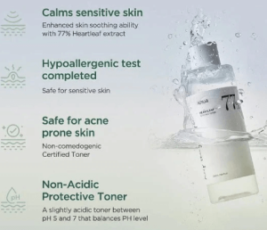 Anua – Heartleaf 77% Soothing Toner 40 ml
