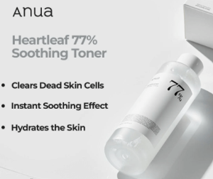 Anua – Heartleaf 77% Soothing Toner 40 ml