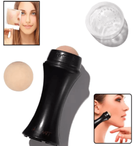 Natural Volcanic Face Roller Absorbing 2 in 1 Oil Control