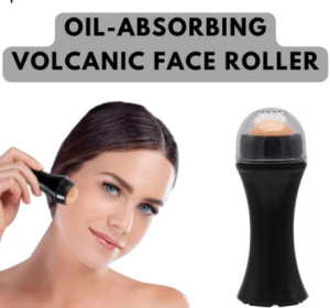 Natural Volcanic Face Roller Absorbing 2 in 1 Oil Control
