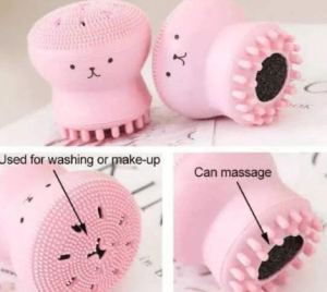 New Silicone Facial Cleansing Brush Octopus Face or Makeup Cleaner Tool