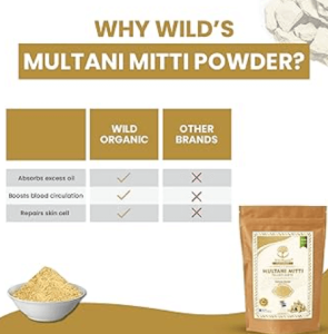 Organic Multani Mitti Powder For Skin 100g