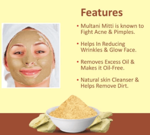 Organic Multani Mitti Powder For Skin 100g