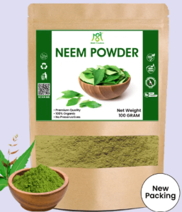 Organic Neem Leaf Powder For Skin 100g Delhi Gate Organics