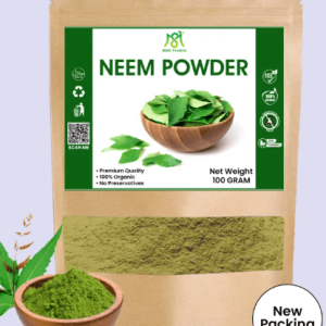 Organic Neem Leaf Powder For Skin 100g Delhi Gate Organics