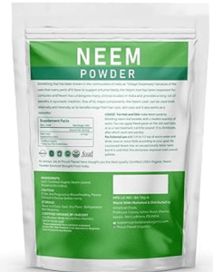 Organic Neem Leaf Powder For Skin 100g Delhi Gate Organics
