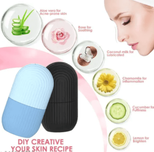 Silicone Ice Roller Face Massager for Face