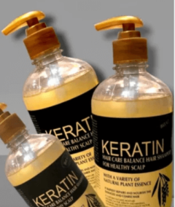 keratin shampoo and hair mask plus keratin serum