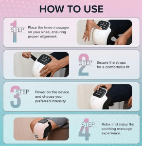 Rechargeable Adjustable Knee Massager