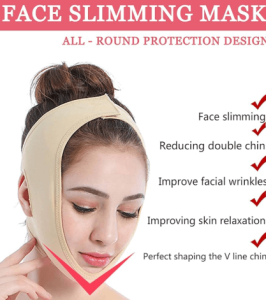 V-Face Shaper Slimming Belt Shape Lift Reduce Double Chin