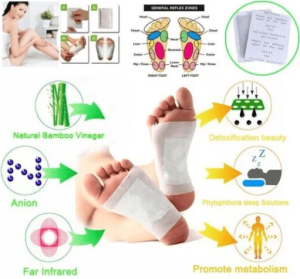 12Pcs Natural Herbal Foot Patch