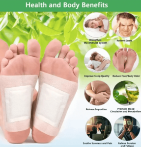 12Pcs Natural Herbal Foot Patch