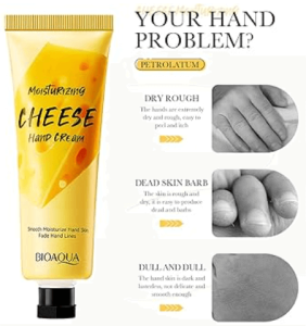 BIOAOUA Cheese Moisturizing Hand Cream 30gm