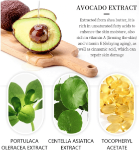 BIOAQUA Avocado Moisturizing Hand Cream Stanolant 30g