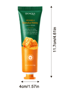 BIOAQUA Honey Vitamin E Moisturizing & Nourishing Manuka Hand Cream 30g