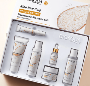 BIOAQUA Pack of 5 Glow & Glowing Rice Skincare
