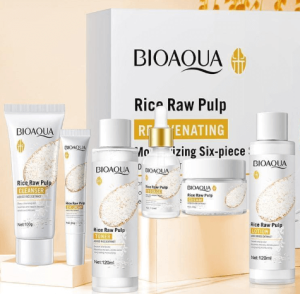 BIOAQUA Pack of 5 Glow & Glowing Rice Skincare