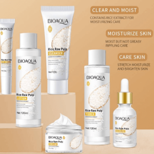 BIOAQUA Pack of 5 Glow & Glowing Rice Skincare