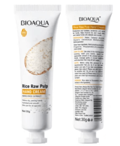 BIOAQUA Rice Raw Pulp Hand Cream Whitening Cream 30g