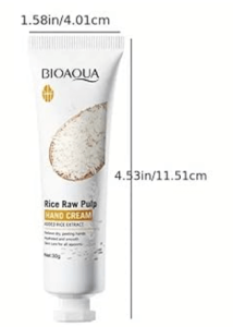 BIOAQUA Rice Raw Pulp Hand Cream Whitening Cream 30g
