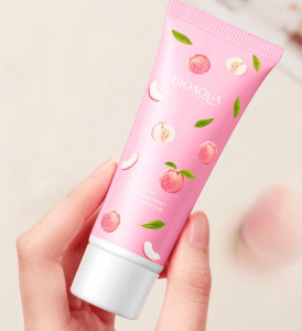 Bioaqua Peach Extract Hexapeptide Ferment Hand Cream 30gm