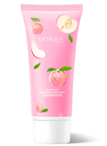 Bioaqua Peach Extract Hexapeptide Ferment Hand Cream 30gm